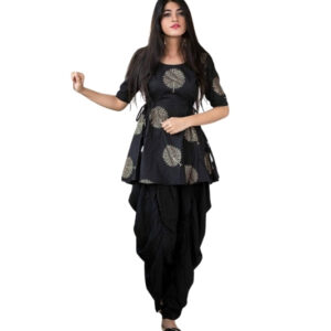 Dark Color  Sarong Dress