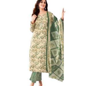 TrendBuy Women's Designer Khwaab Soft Georgette Printed Salwar Suit