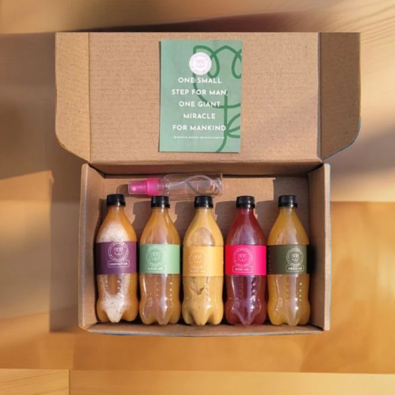 Cold-Pressed Juice Combo (5 Bottles)