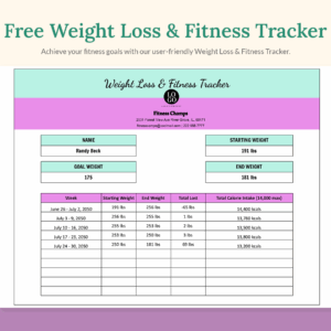 Weight Loss & Fitness Tracker